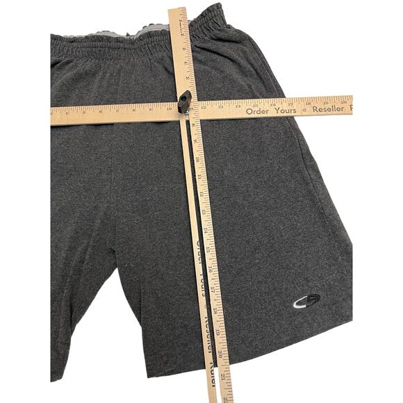 Champion Shorts C9 Medium Gray With Drawstring and Pockets - Picture 10 of 10